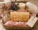CHOOSE TO HEAL- Engraved Salt Tile