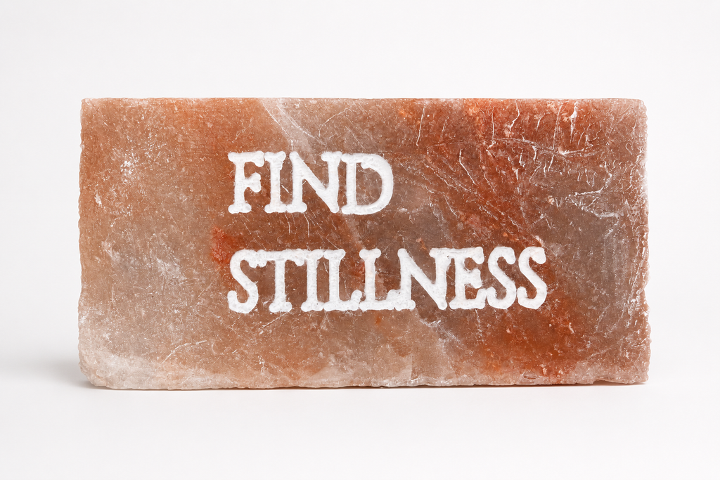 FIND STILLNESS – Engraved Salt Tile