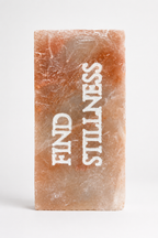 FIND STILLNESS – Engraved Salt Tile