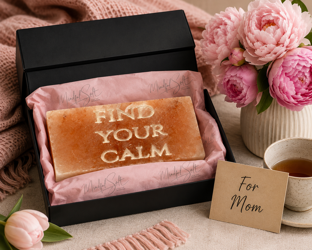 FIND YOUR CALM- Engraved Salt Tile