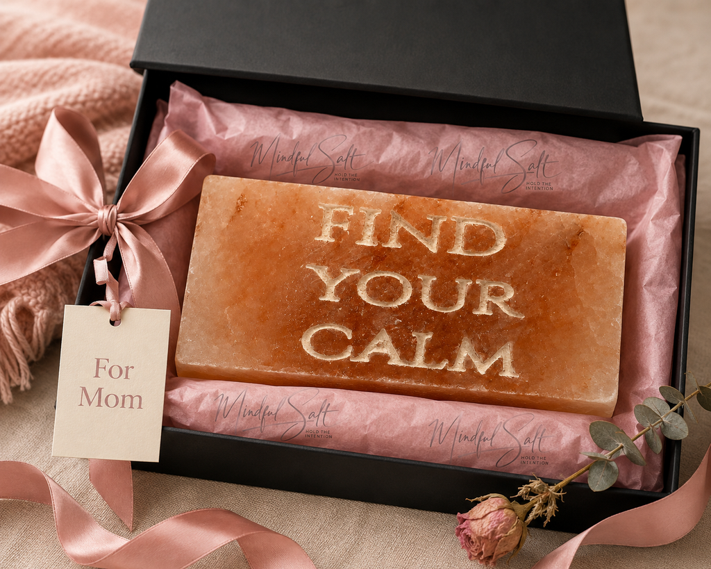 FIND YOUR CALM- Engraved Salt Tile