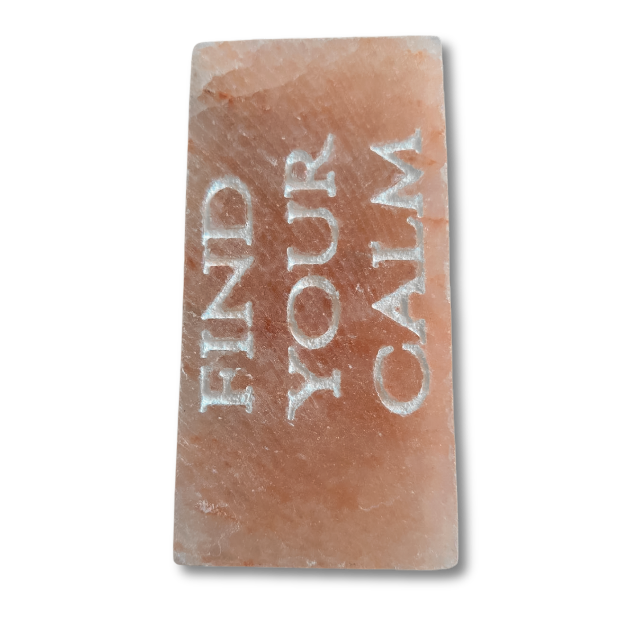 FIND YOUR CALM- Engraved Salt Tile