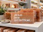 HOLD THE INTENTION – Engraved Salt Tile