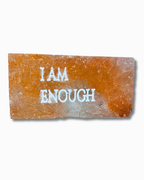 I AM ENOUGH – Engraved Salt Tile