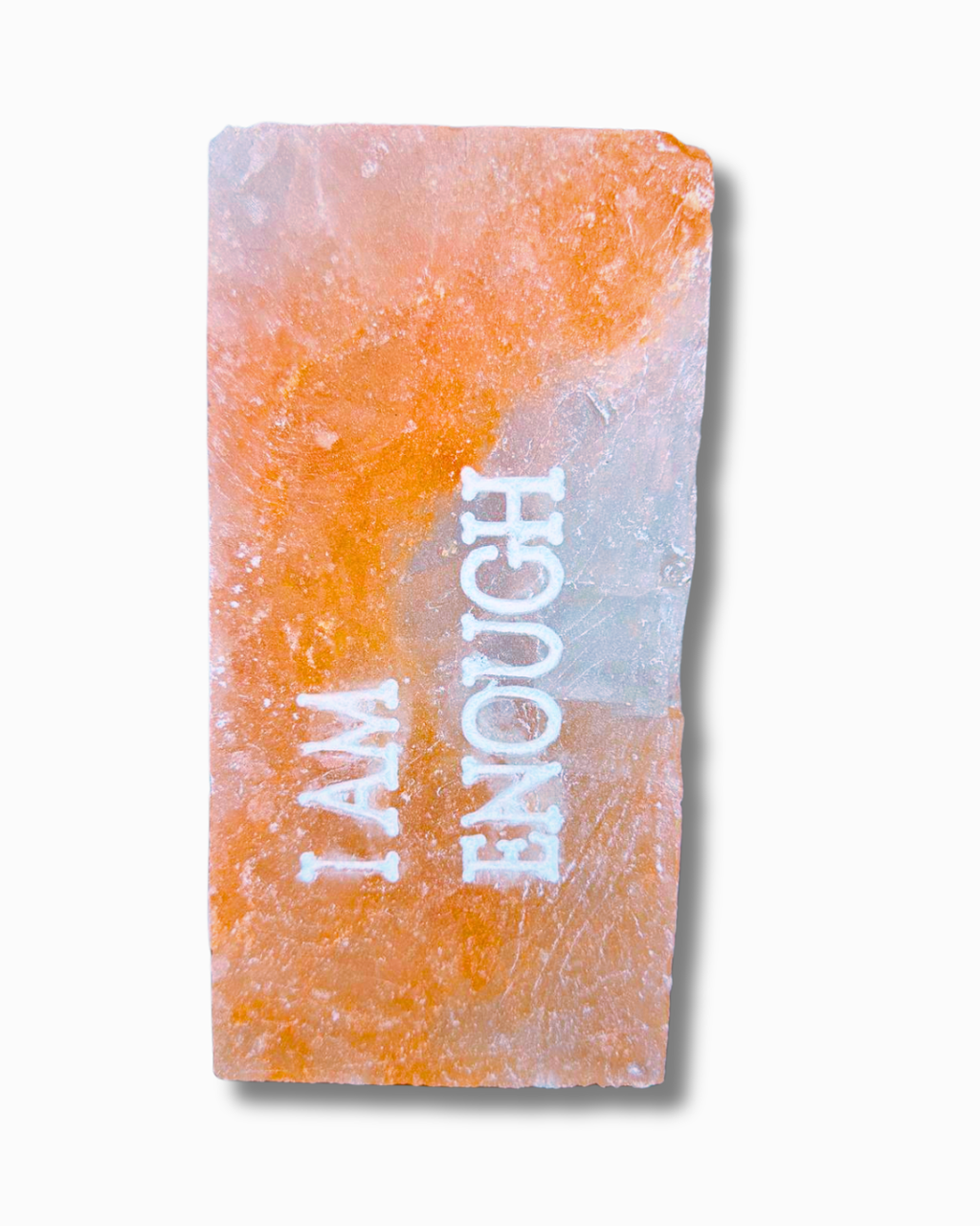 I AM ENOUGH – Engraved Salt Tile