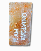I AM EVOLVING – Engraved Salt Tile