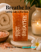 JUST BREATHE – Engraved Salt Tile