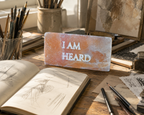 I AM HEARD – Engraved Salt Tile