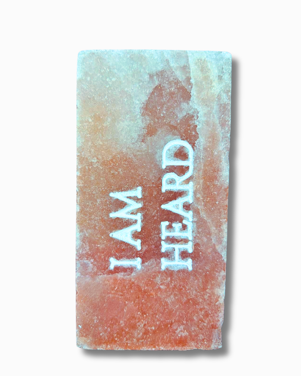 I AM HEARD – Engraved Salt Tile