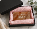 I AM SAFE – Engraved Salt Tile