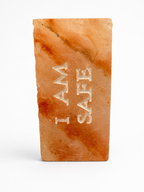 I AM SAFE – Engraved Salt Tile