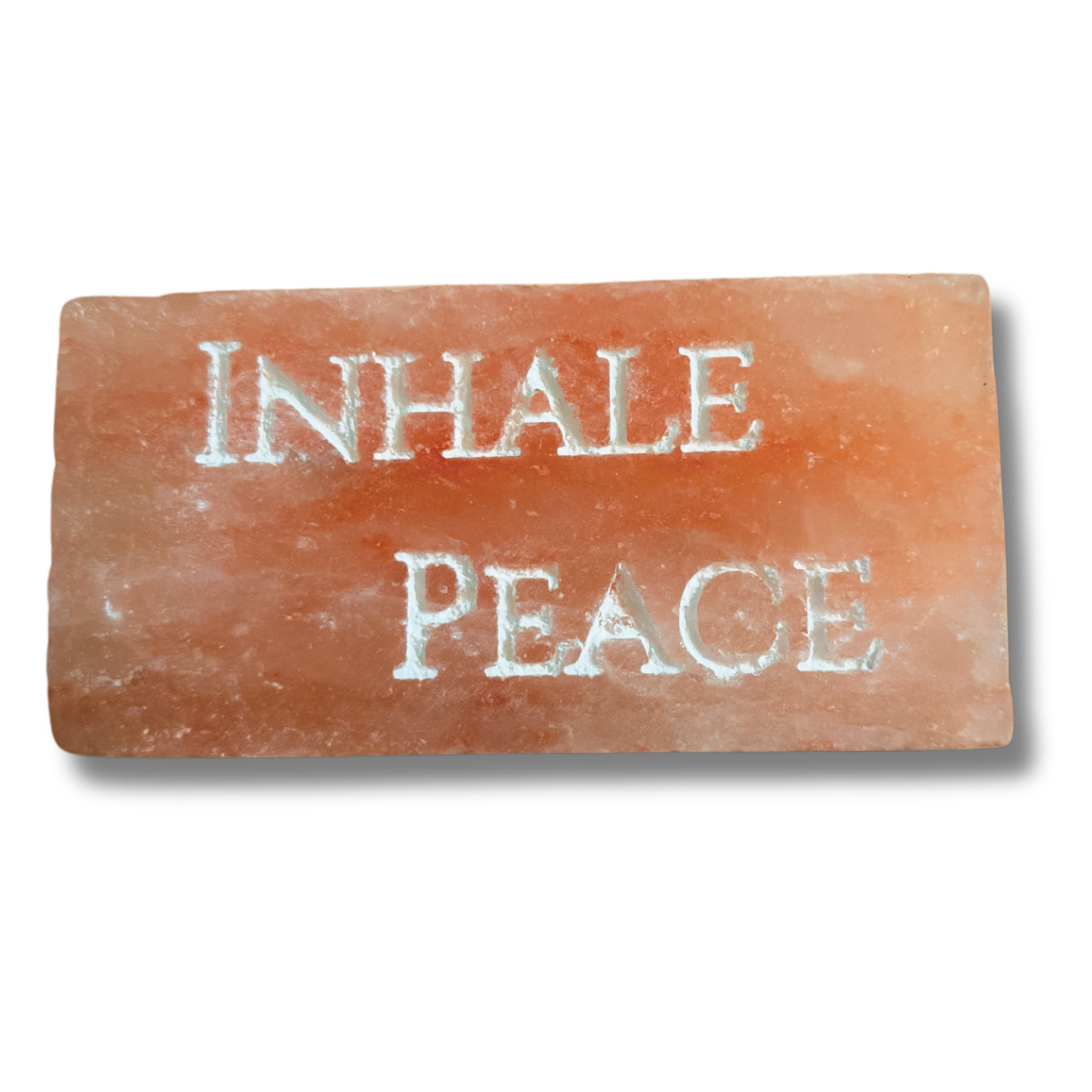INHALE PEACE – Engraved Salt Tile