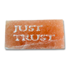 JUST TRUST - Engraved Salt Tile