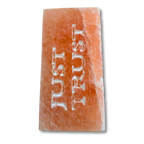 JUST TRUST - Engraved Salt Tile