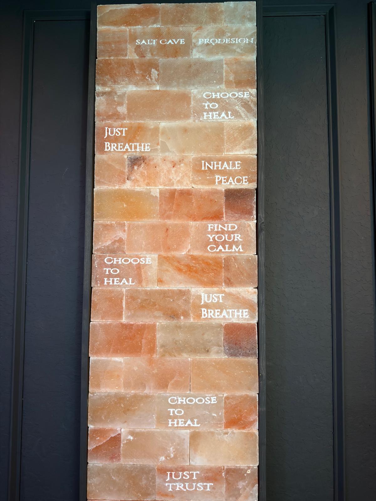 INSPIRE WALL™ Slim - Pro Kit Custom DIY Salt Wall System