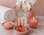 YOU ARE SAFE – Engraved Salt Tile