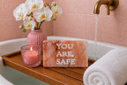 YOU ARE SAFE – Engraved Salt Tile
