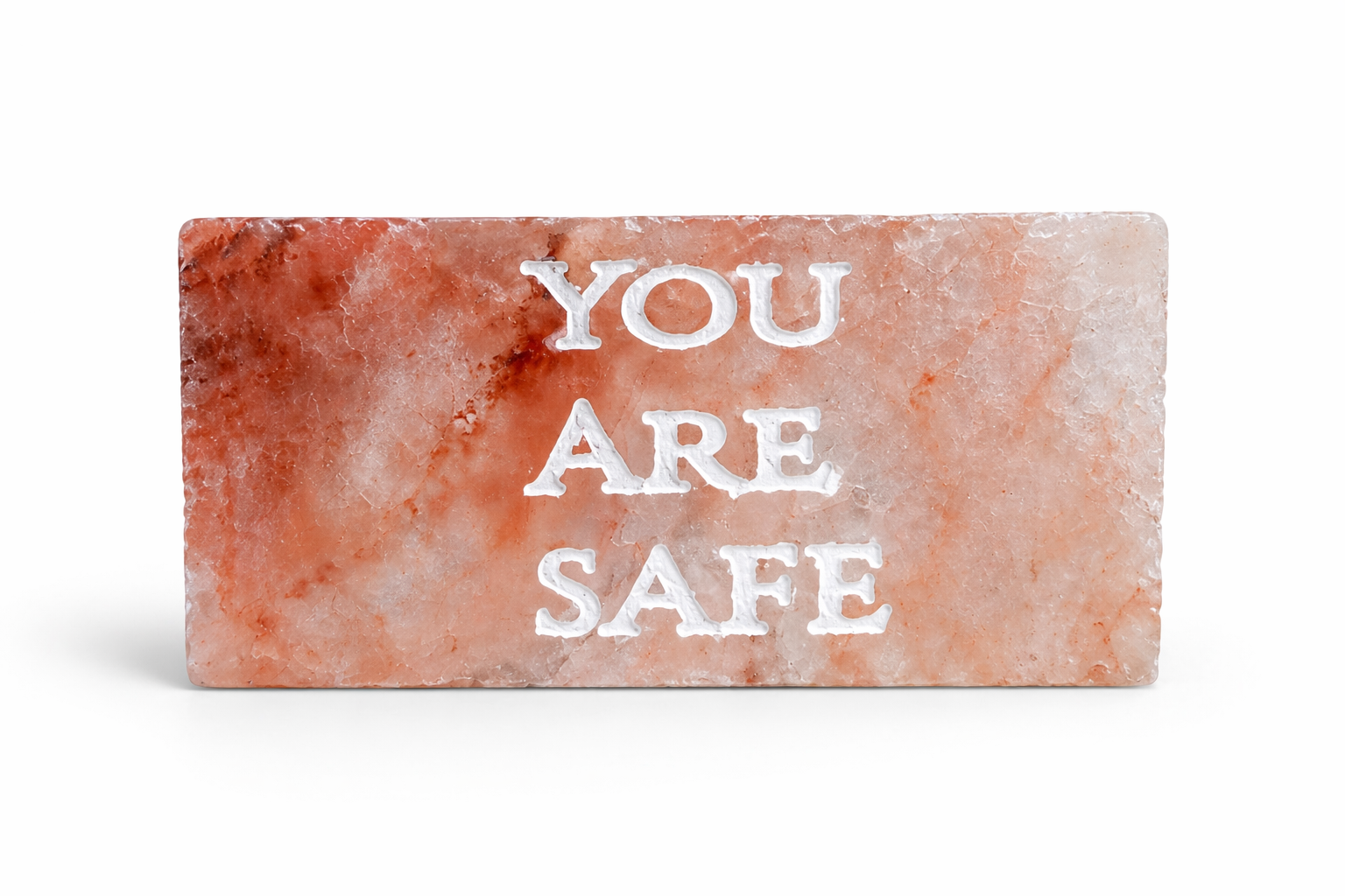 YOU ARE SAFE – Engraved Salt Tile