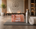 YOU ARE SAFE – Engraved Salt Tile