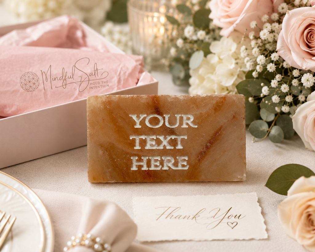 YOUR TEXT HERE – Custom Engraved Salt Tile