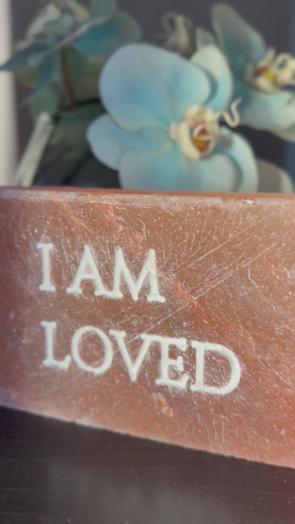 I AM LOVED – Engraved Salt Tile