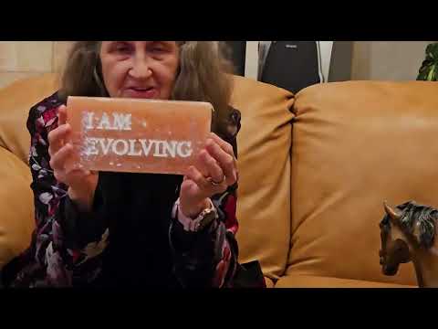 I AM EVOLVING – Engraved Salt Tile